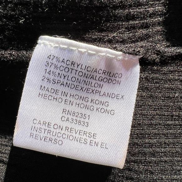 Women’s Shu Shu Black Cardigan Sweater Set - Picture 5 of 5